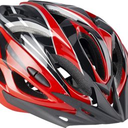 LLFAH06 Adjustable Mountain Bike Cycle Helmet with Padding & Detachable Visor Cycling Helmet-image-17