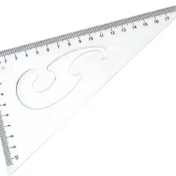 Set Of 1 L Curve Ruler Scale For Sewing & Tailoring Measuring Work Ruler-39