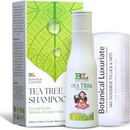 Tea Tree 100% Natural Anti Lice & Nits Shampoo-2
