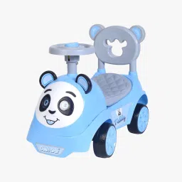 Teddy Ride On for Kids, Push Car for Baby with Backrest and Under Seat Rideons & Wagons Non Battery Operated Ride On-14