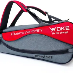Exceed Badminton Kit Bag, Double Zipper, Spacious Badminton Equipment Bag-image-12