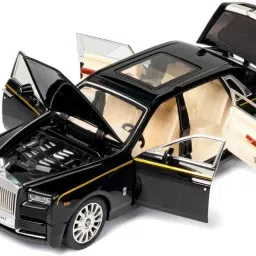 1:32 Rolls Royce Phantom Metal car Toy Open Door with Light Music multicolor-image-113
