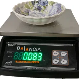 Skeisy steel Balancia 30kg Double Display Weight Machine For Kitchen/Shop Weighing Scale-12