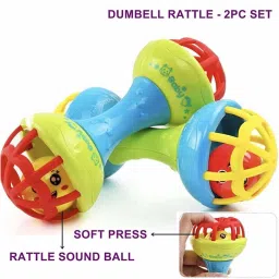 hinik Attractive Colourful Non Toxic Rattle image 3