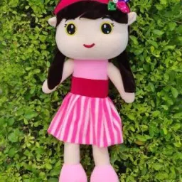 Cute Huggable Beautiful Sofia Doll Stuffed Soft Toy for kids/Girls/BIRTHDAY GIFT - 40 cm (Pink)- 40 cm-image-72