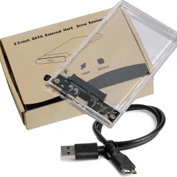RuhZa Portable Hard Disk Adapter for HDD and SSD, 2.5 inch usb cable-image-5