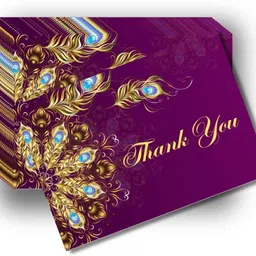 aanyacentric 2.1 x 3 Inch Thank You Cards Small Mini FlashCard Colorful Guest Friend Family Greeting Card-picture-22