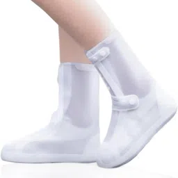 10 inch Waterproof Silicone Rain Shoe Cover Rain Boots Shoe Covers FREE SIZE-picture-13