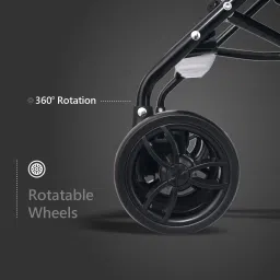 r for rabbit Pixie Buggy Stroller with Compact Umbrella Fold & 2 Point Safety Harness Buggy image 2