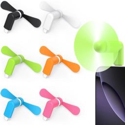 Comfortinglives Mini usb fan for mobile travel-friendly cooling fan with usb connection Type C Pocket Fan USB Fan-image-68