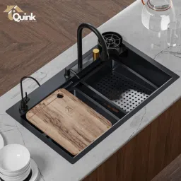 MODULAR KITCHEN SINK WORKSTATION [DISH WASHER] KITCHEN SINK TAP [SINK TAPS] Vessel Sink-image-45