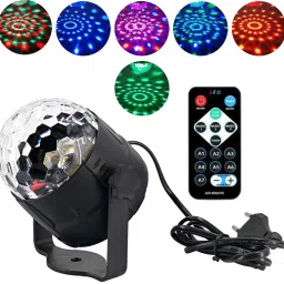 Disco Dj Light with Remote 7 Color Modes Party Disco Light for Bar and DJs Single Disco Ball-6