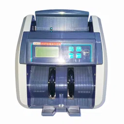 AKS AUTOMATION Compact & Portable Cash Counter with Counterfeit Detection Note Counting Machine image 4
