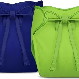 Baby Smart Nappy Reusable & Adjustable Cloth Diaper For Newborn (4-9 Months)-image-2