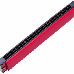 Harmonica Mouth Organ 24 holes Key of C With 48 Tones Harmonica Imported Elegant Mouth Organ Harmonica For Kids/Beginners (Red)-picture-16