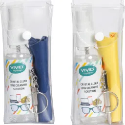 VIVID VividVision® Combo of 2 PRODUCTS- 50ML spray-contains NO Detergent, NO foam, cleaning cloth, Screw Driver-Cleans Any Lens or Screen(Spectacles,Mobile,Laptop) Eyeglass Repair kit - Pack of 2 itemsLens Cleaner-image-97