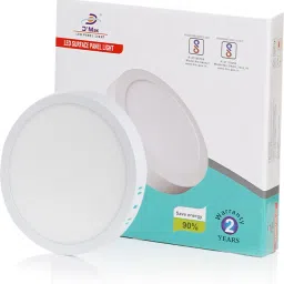 22 Watt Round LED Surface Mounted Panel Light, Cool White Mounted Panel Cool White ( Pack Of 1 ) Ceiling Light Ceiling Lamp-5