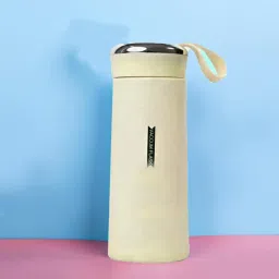 Thermos Inner GlassLiner Vacuum Hot/Cold Water Tea Coffee Insulated Water Bottle 400 ml Water Bottle-image-81