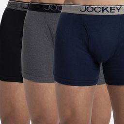 jockey 8009 Super Combed Cotton Rib Men Trunks-picture-47