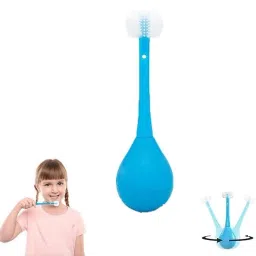 3Sides Soft Silicone Brush Head Toothbrush, Cute Creative Soft Toothbrush Soft Toothbrush-image-11