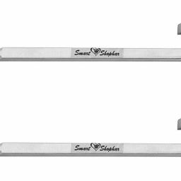 SHA40SB-FTYS-04SL06-S1 F Type Square Glass Shelf Bracket, Silver (1 Set) 4 Inches (6 mm) Shelf Bracket-image-69