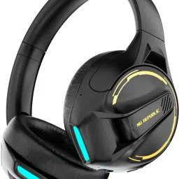 Starboy 6 with 30 Hrs Playtime,40mm driver,Dual Stereo,ENC Flip Mic,LED Lights Bluetooth & Wired Headset-image-37