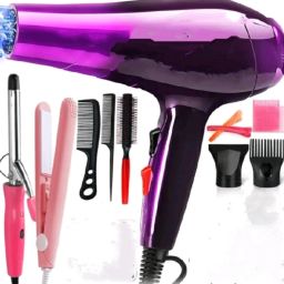 RRT Professional hair dryer combo set cable battan hot and cold Hair Dryer-image-45