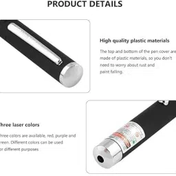 HASRU Green Laser Pointer Party Pen with Disco Lights image 3