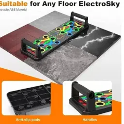shobha works Multi-Function Push-Up Board, 15 IN 1 Positions for Full Body Workout Surfboard Wax image 4