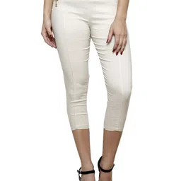 Westwood Women Beige Capris-picture-35