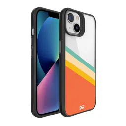 DailyObjects Black Solid Tropical Angles iPhone 13 Mini Phone Case-30