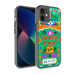 DailyObjects Green & Red Nasheele Naina Truckback Stride Printed iPhone 12 Mini Phone Case-18