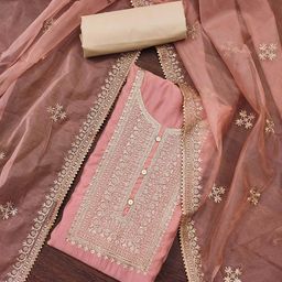 KALINI Embroidered Unstitched Dress Material-image-43