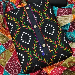 MANVAA Embroidered Unstitched Dress Material-image-42