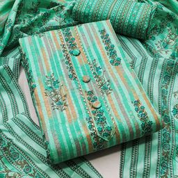 KALINI Printed Unstitched Dress Material-image-23