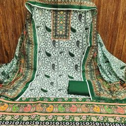 LeeliPeeri Designer Paisley Printed Unstitched Dress Material-image-73