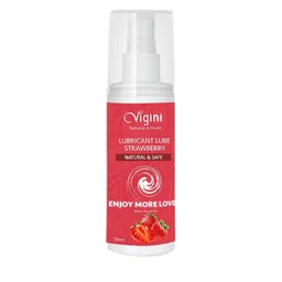 Vigini Lubricant Lube Water Based Massage Gel 50ml - Strawberry-10
