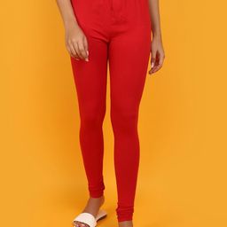 V-Mart Mid-Rise Churidar-Length Leggings-image-94