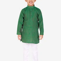 Pro-Ethic STYLE DEVELOPER Boys Green Kurta with Churidar-88