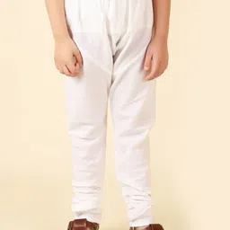 Fabindia Boys Pure Cotton Slim Fit Churidar-55
