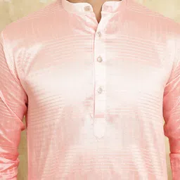 SOJANYA Striped Regular Kurta with Churidar image 2