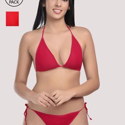 StyFun Women Pack of 2 Solid Lingerie Set-image-53