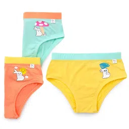 SuperBottoms Girls Pack Of 3 Printed Basic Brief-image-40