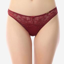 Amante Laced Low-Rise Thong Briefs  With Anti Bacterial-21