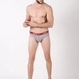 Force NXT Men Pack Of 2 Assorted Pure Combed Cotton Basic Briefs image 4