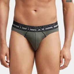 Jockey Men Pack Of 2 Green Solid Super Combed Pure Cotton Basic Briefs-US17-0205-DPOLV-picture-41