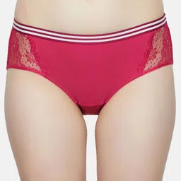 Triumph Women Red Spotlight Soft Micro Fiber Hipster Brief-14