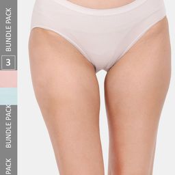 Amour Secret Women Pack Of 3 Anti-Bacterial Hipster Briefs-image-83