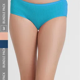 FashionRack Women Pack Of 3 Assorted Printed Anti-Odour Cotton Hipster Briefs-picture-18