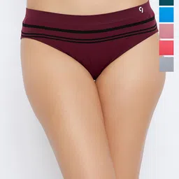 C9 AIRWEAR Women Pack Of 6 Provides 4-Way Stretch Basic Briefs-25